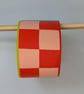 Colourful square pattern bangle with dots - Image 5