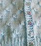 16" Baby Boys Knots V Neck Cardigan - Image 2
