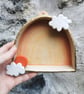 Perfectly Imperfect Sunset shrine Ceramic wall shrine