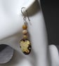 Single Sterling Silver & Gemstone Earring