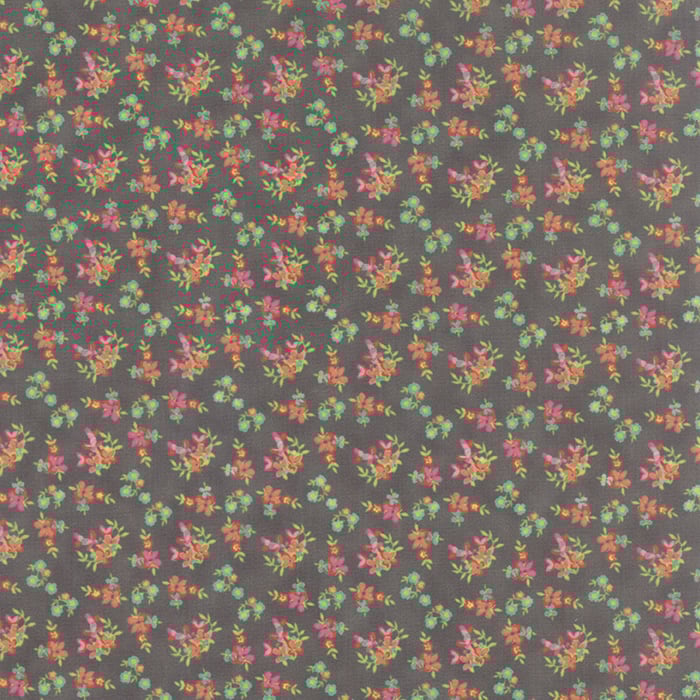 Mini Floral by Fresh Cut - Basic Grey MODA