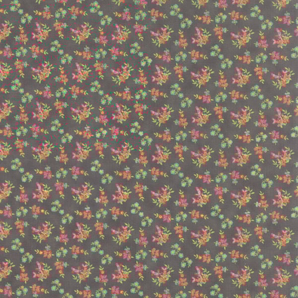 Mini Floral by Fresh Cut - Basic Grey MODA