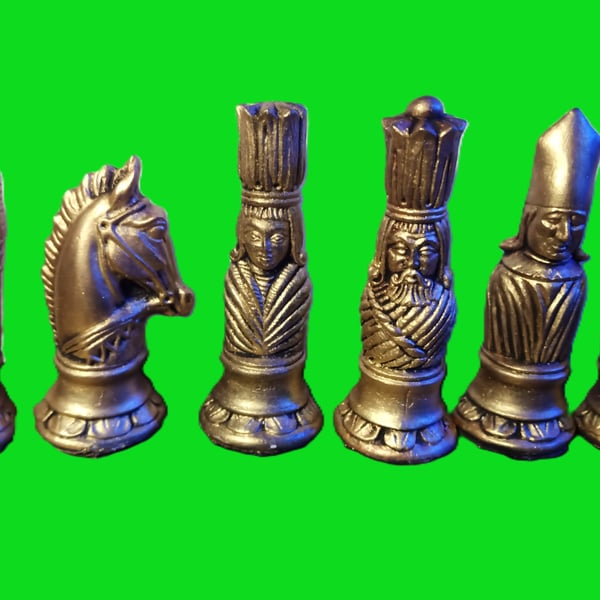 Chess Set, Victorian  Style Chess Set, Handmade to Order