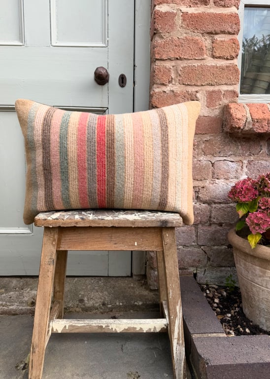 Large 100 % Felted Merino Lambswool Cushion