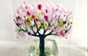 Tree glass art 