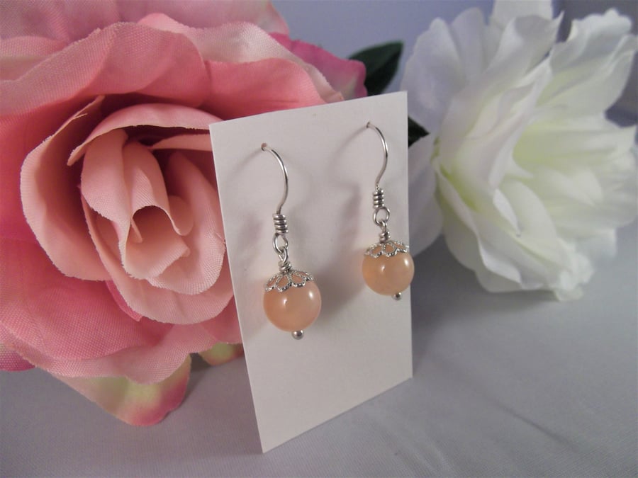 Moonstone earrings intuition moon goddess self discovery