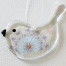 Fused Glass Summer Bird
