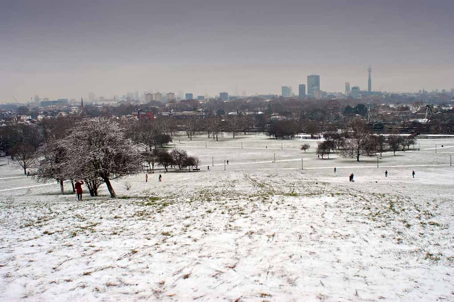 Primrose Hill Camden London Cityscape UK Photograph Print