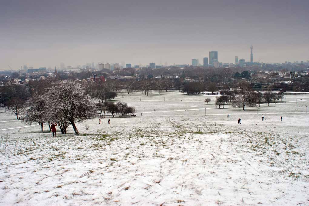 Primrose Hill Camden London Cityscape UK Photograph Print