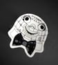 Pinhead Mr Blobby Illustrated Vinyl Sticker  - Image 3