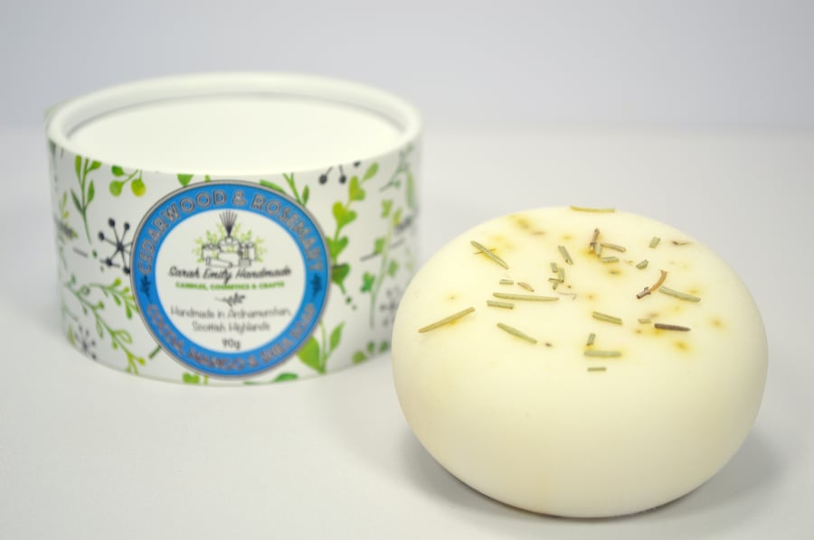 Cedarwood & Rosemary Triple Butter Soap