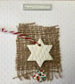 Set of 3 hand made Christmas card and decoration - Image 4