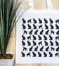 Black Cats Tote Bag Gift for Cat Lover shopping bag shoulder bag cat fabric      - Image 1
