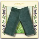 Teal Corduroy Trousers