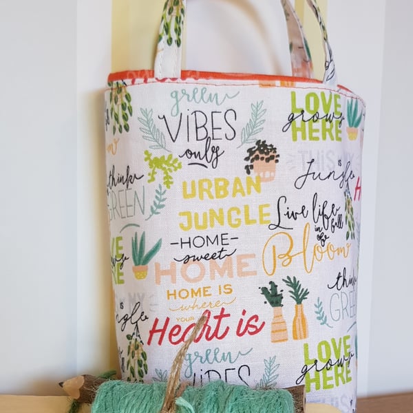 Gardener"s gift bag; urban jungle 