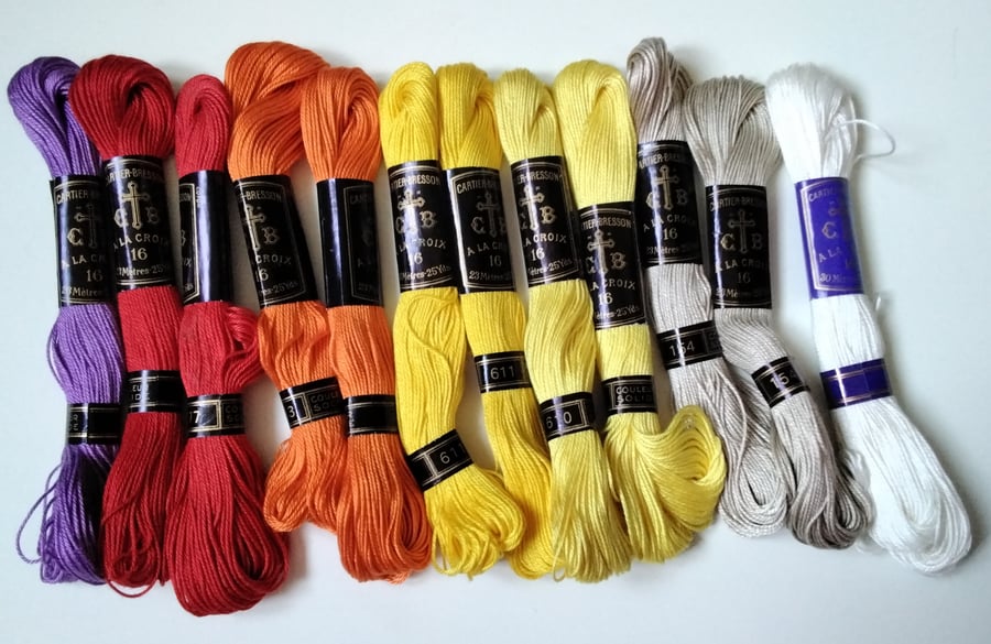 Beautiful Bundles Assorted Pack Emproidery-Tapestry Threads