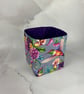 Hummingbirds fabric basket, Birds storage bin, Handmade - Image 5