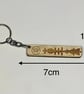 Personalised Spotify Keychain - Spotify Code Wood Keyring with Gift Bag - Image 2