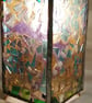 Spring Trees Stained Glass Lamp - Image 3
