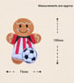 Footballer Gingerbread Decoration - Embroidered Football Character - Image 4