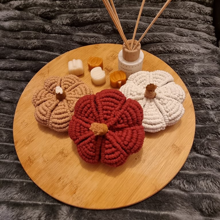 Macrame Pumpkin