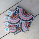 A Set of 4 Handmade Makeup or Wash Pads