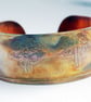 Copper tree cuff, for woodland and forest lovers, medium sized - Image 1