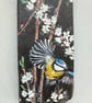 'Blossom & Blue Tits' Original Painting on Welsh Slate - Image 3