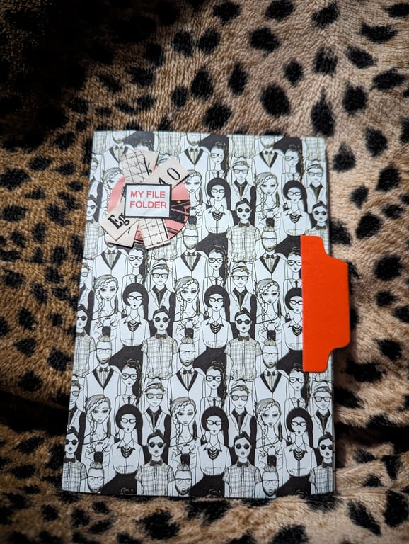 Journal File Folder Insert