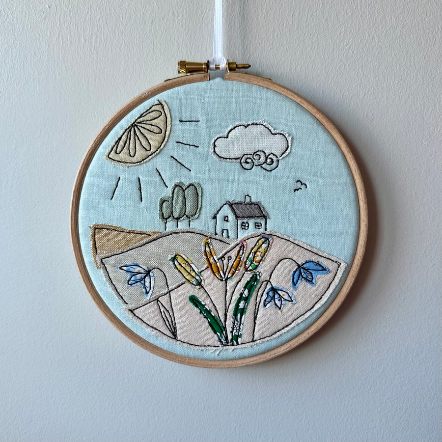 Spring Sunshine - Appliqué art