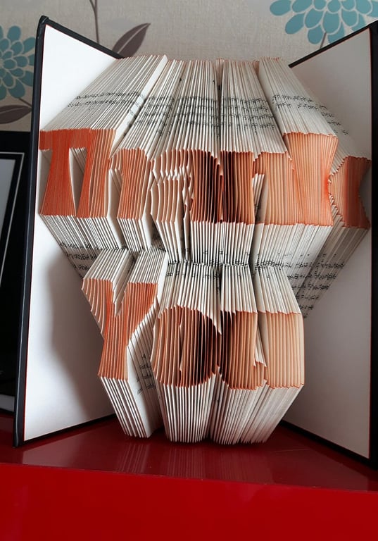 Thank You MMF Book Folding Pattern - EMAILED PDF PATTERN