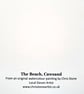 Blank Greetings Card The Beach Cawsand Cornwall From Original Painting size A6 - Image 3