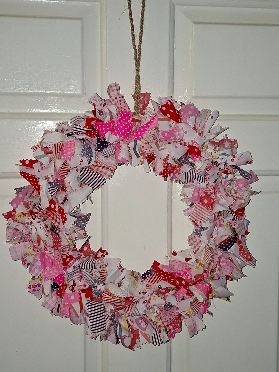 Rag wreath 