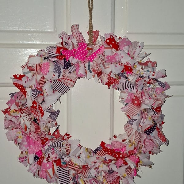 Rag wreath 