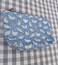 Hand made chicken print zip pouch - Image 3