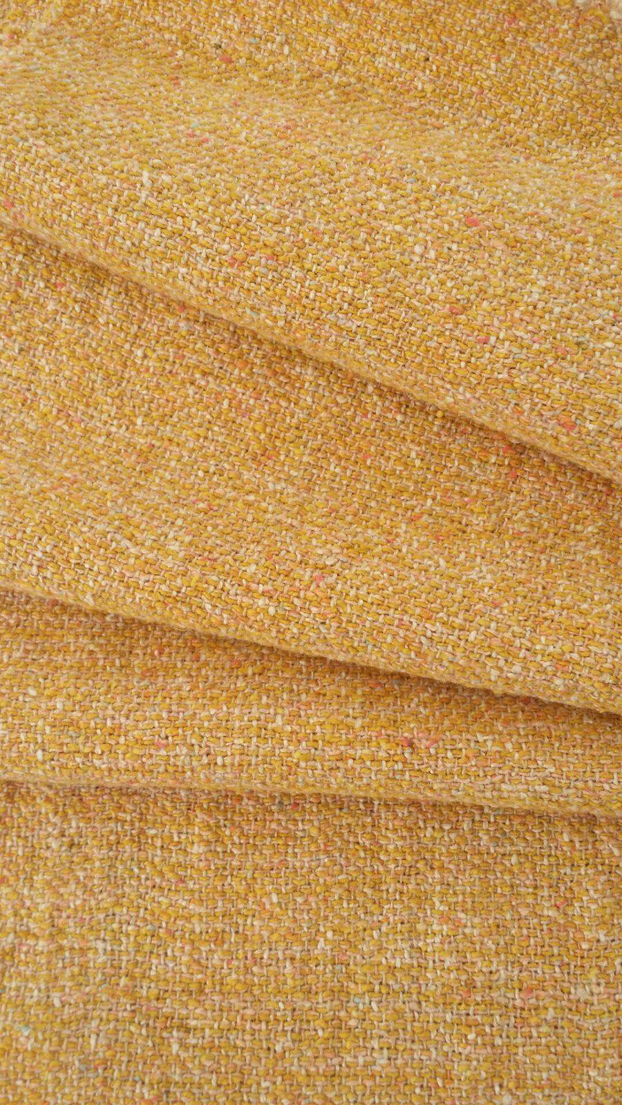 Hand Woven Scarf - Yellow