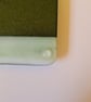 Large green fused glass soap dish - Image 6