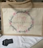 Mother’s Day canvas tote bag 