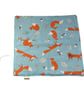 Interchangeable knitting needle case with foxes, holds 2 sets, - Image 5