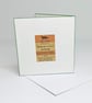 Handmade card with wooden butterfly  embellishments and matching gift tag  - Image 6