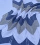 Chevron striped baby blanket  - Image 2
