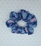 Hair Scrunchie, patterned cotton, large - Image 1