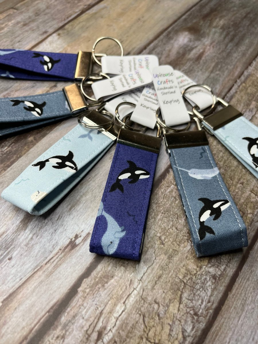 Orca Keyring, Orca Key Chain, Killer Whale, Orca Gift, Whale Keyring, Whale Gift