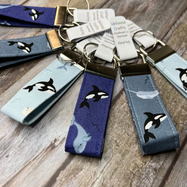 Orca Keyring, Orca Key Chain, Killer Whale, Orca Gift, Whale Keyring, Whale Gift