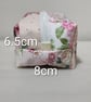 Patch work Box Bag, cosmetics - makeup Bag. - Image 2