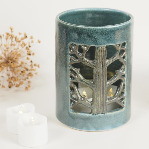 Ceramic Tree Candleholder
