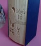 Baby's First Christmas, CUT & FOLD Book Folding Pattern - EMAILED PDF PATTERN - Image 4