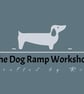 32cms H. x 65cm L. Doggy Ramp Natural Wood Sides with New Luxury Two Tone Grey C - Image 9