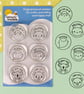 Kawaii Clear Stamps Set - Motivation & Self Care - Image 1