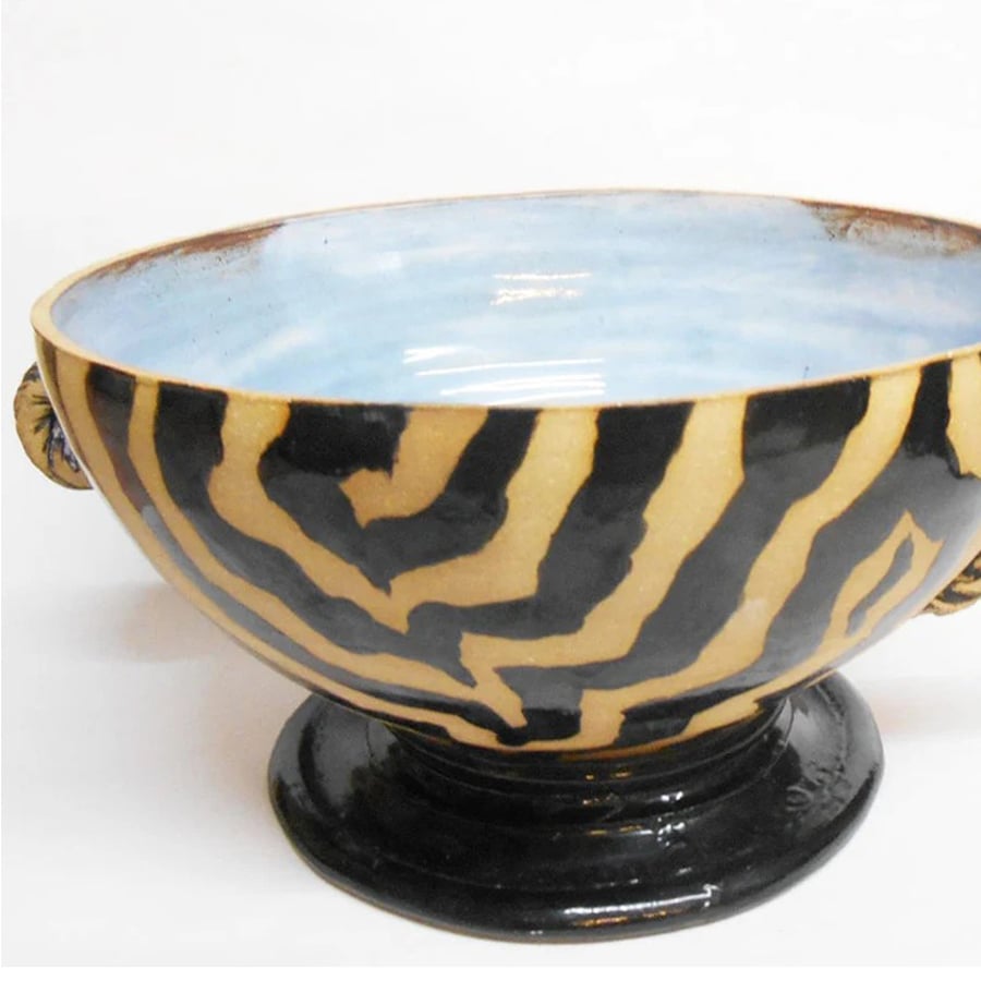 Bowl Gorgeous Stemmed Bowl Ceramic Cake stand.
